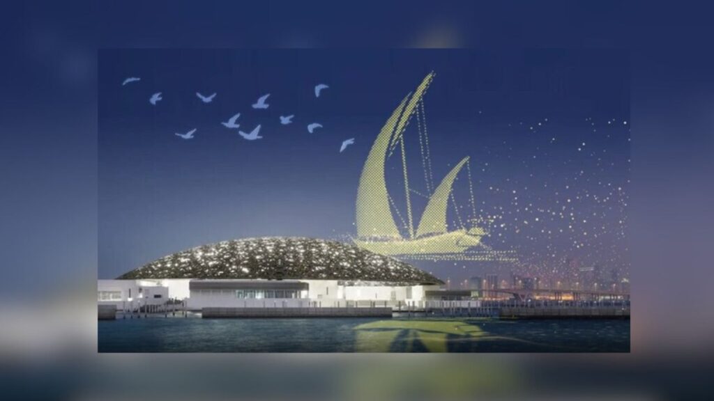 10000 drone show in abu dhabi